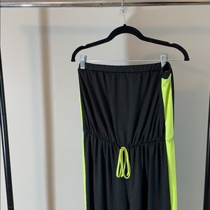 Sporty Capri Style Jumpsuit